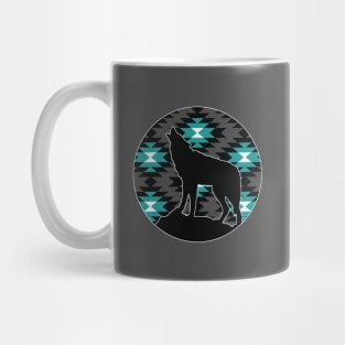 Wolf Pattern - 3 Mug